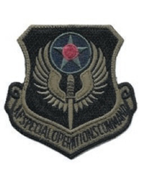USAF Patch Special Operations Command Subdued (New)