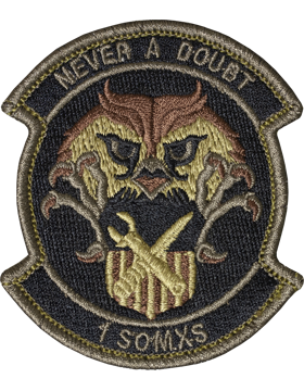 1st Special Operations Maintenance Squadron OCP Patch with Fastener