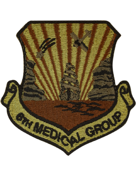 6th Medical Group OCP Patch with Fastener
