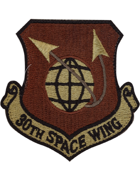 30th Space Wing OCP Patch with Fastener