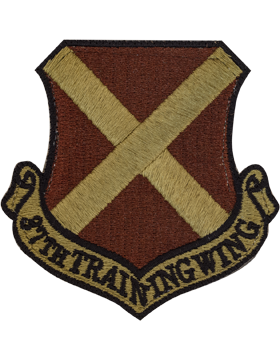 37th Training Wing OCP Patch with Fastener