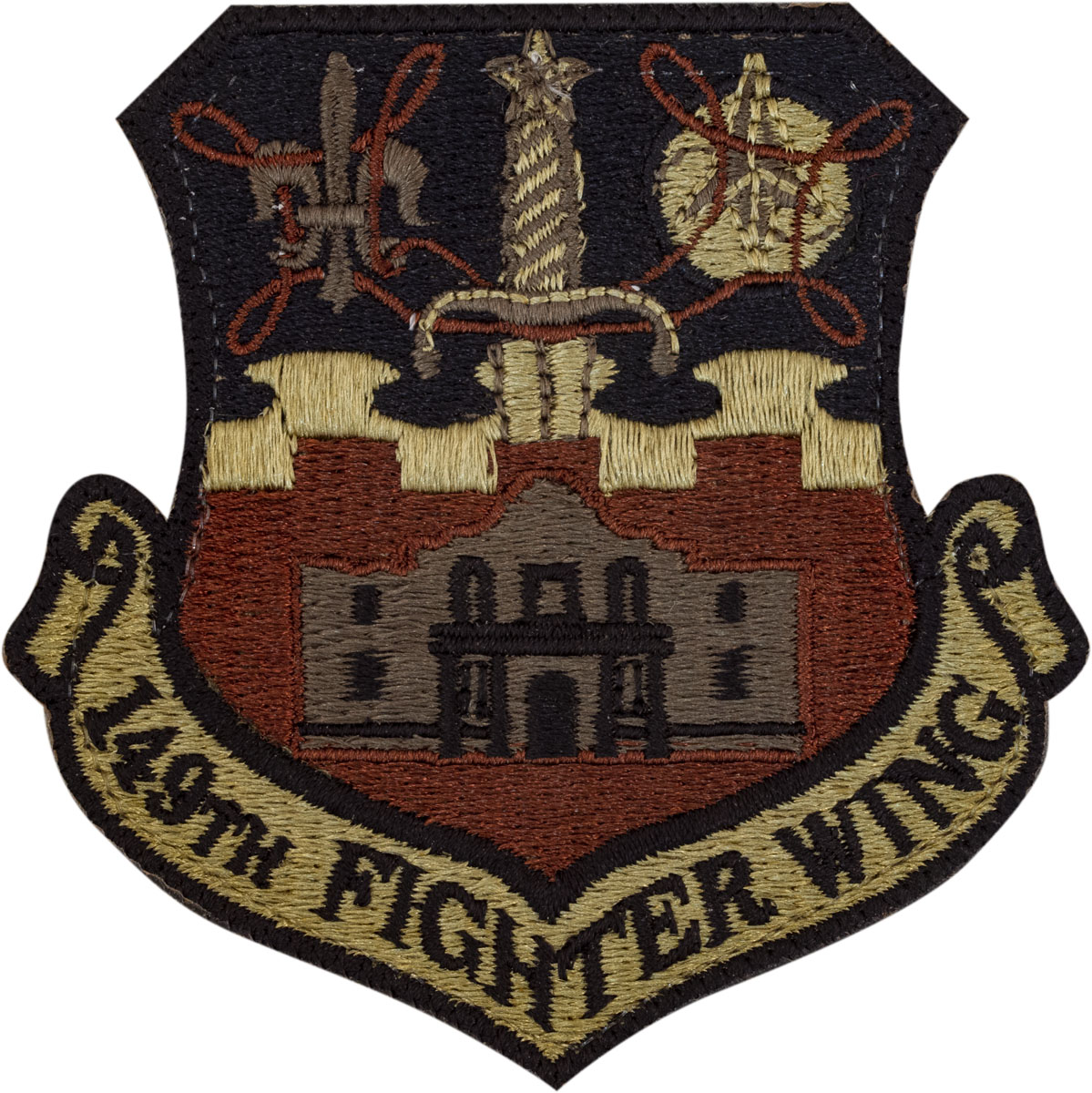 149th Fighter Wing OCP Patch with Fastener