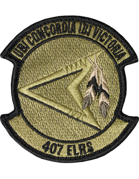 407th Expeditionary Logistics Readiness Sq OCP Patch with Fastener