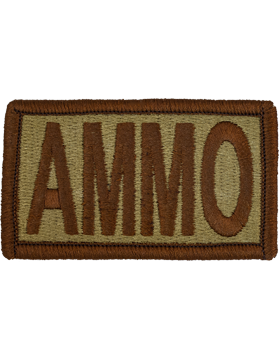 Munitions Systems Duty Identifier OCP Patch with Fastener