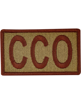 Contingency Contracting Officer Duty Identifier OCP Patch with Fastener