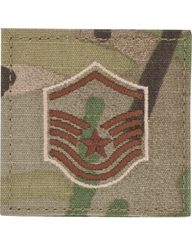Air Force 3-Color OCP Sew-on Master Sergeant