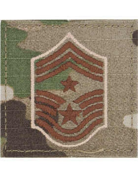 Air Force 3-Color OCP Sew-on Command Cheif Master Sergeant
