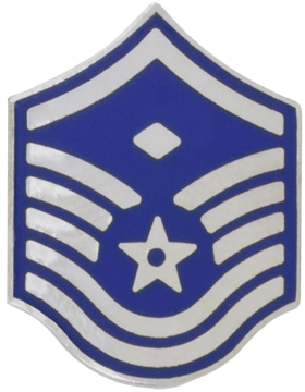 Air Force Enlisted Rank Tie Tac Master Sergeant with Diamond