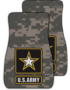 US Army Star, Auto Mats, Set of 2