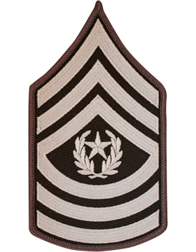 Army Male Dress Chevron AGSU Command Sergeant Major E-9 (Pair)
