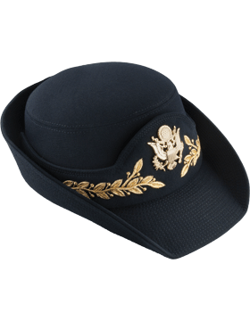 Army Blue Female Service Cap Field Grade