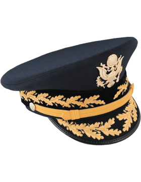 Army Blue Male Service Cap General Officer