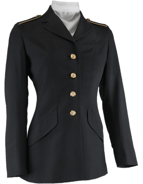 Army Dress Blue Female Enlisted Polyester Coat
