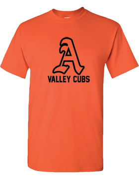 Alexandria Valley Cubs Orange T-Shirt G500