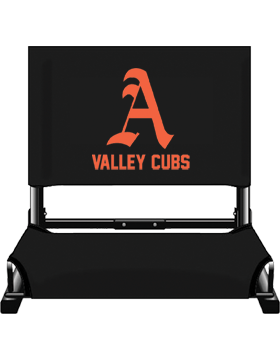 Alexandria Valley Cubs Black Canvas Stadium Chair