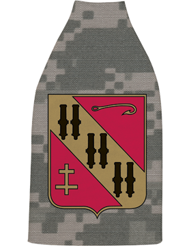 Bottle Hugger, 5th Air Defense Artillery Crest, Camo