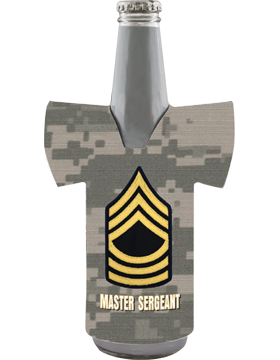 Bottle Hugger Jersey, Master Sergeant Chevron, Camo