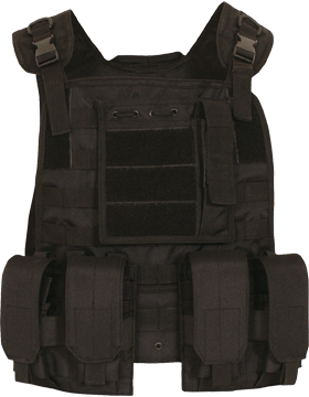 Modular Plate Carrier Vest Black 65-281